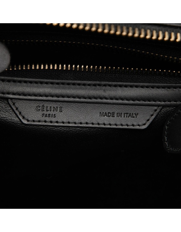 Pre-Loved by Azura Reborn - Pre-Loved Micro Tricolor Leather Luggage Tote