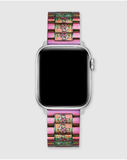 GUESS - Guess Apple Band - Anna Iridescent Gold Logo 38-40mm