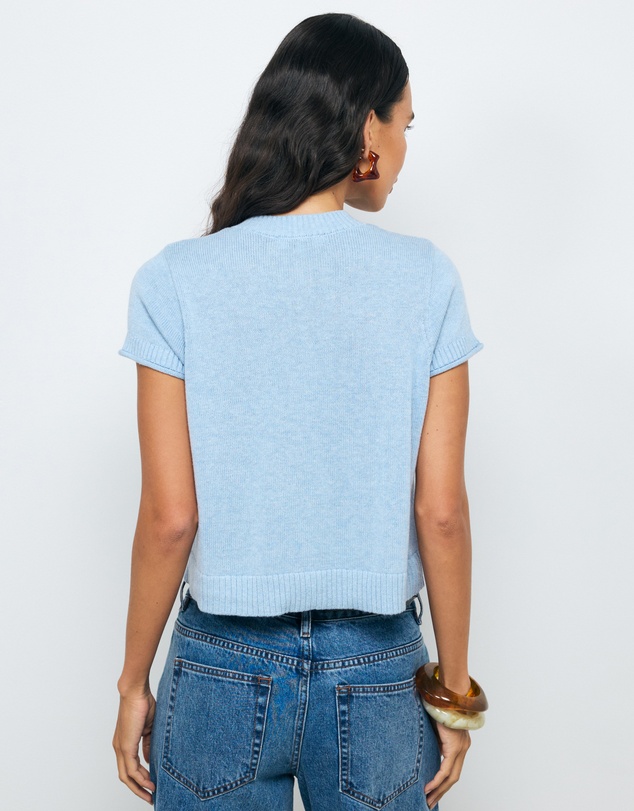 AERE - Abi Cotton Cashmere Blend Cardigan