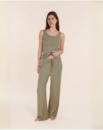 Gingerlilly - Athens Ribbed Long Pants