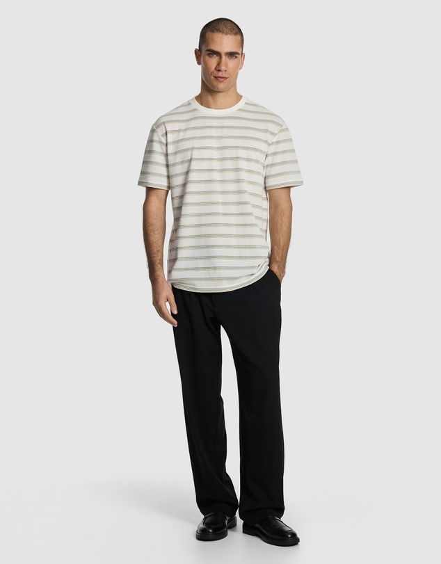 yd. - Flinders Textured Stripe Tee