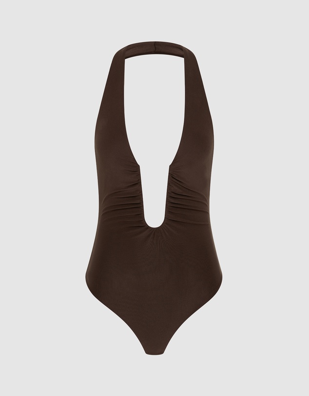 MISHA - Jennifer Cupro Bodysuit - ICONIC EXCLUSIVE