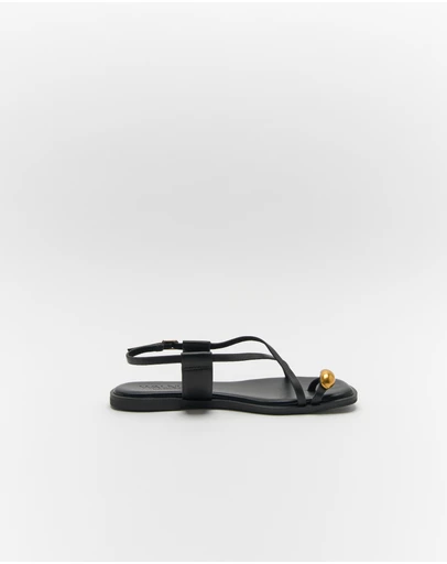 Walnut Melbourne - Eliana Leather Sandal