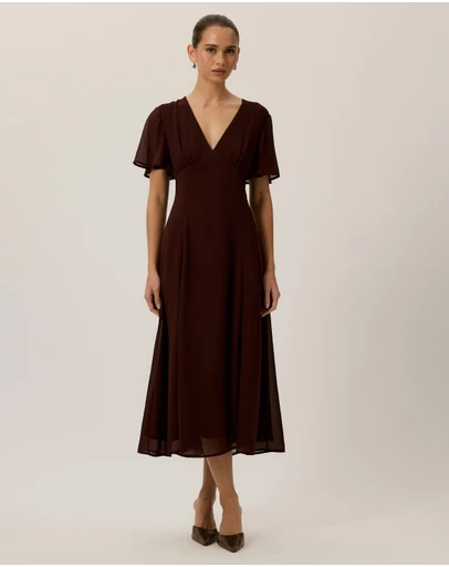 Tussah - Winnie Georgette Midi Dress