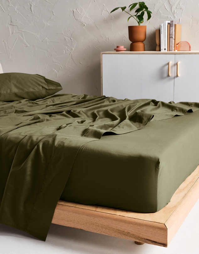 Linen House - Augusta 500TC Cotton Sateen Sheet Set