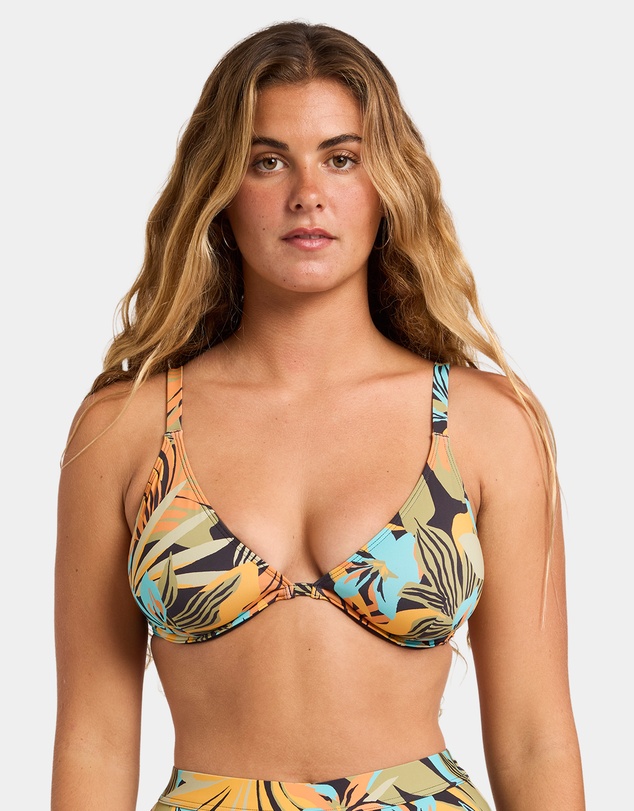 Billabong - Womens Des Tropiques D-Cup Bikini Top