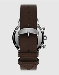 TIMEX - Marlin® Chronograph Tachymeter 40mm Leather Strap Watch