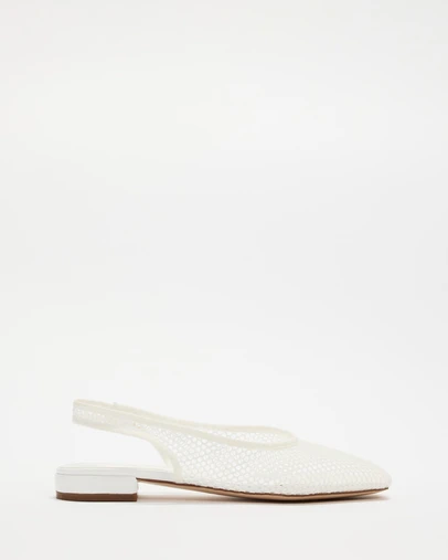 Atmos&Here - Sami Mesh Slingback Flats
