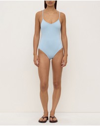 Assembly Label - Sammy Scoop One Piece Bahama