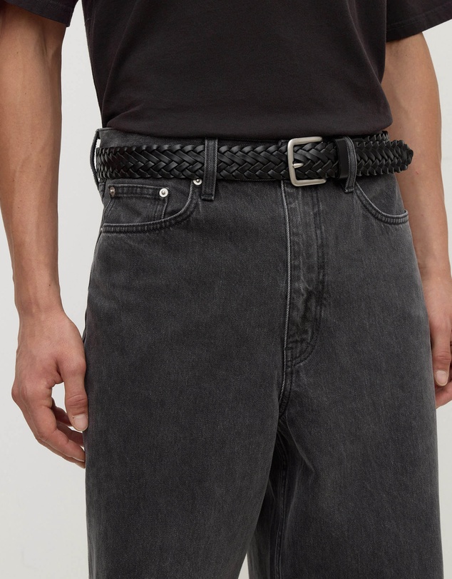 Assembly Label - Leather Braided Belt