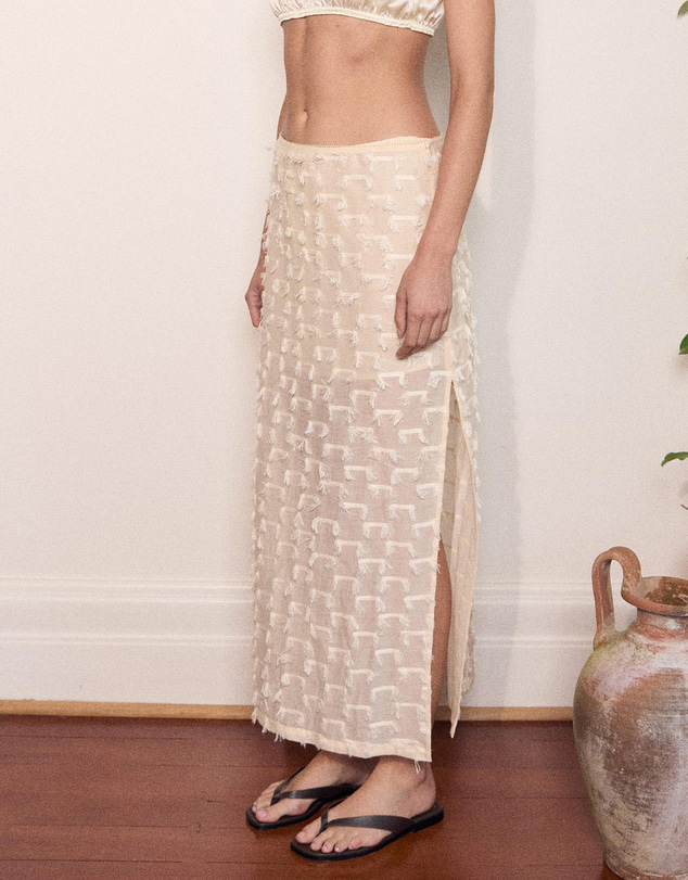 Varna - Marcelline Jacquard Skirt