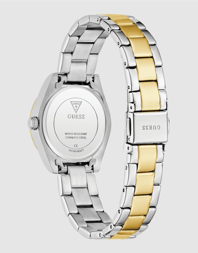 GUESS - Guess Mini Luna Ladies 2-Tone Analogue Watch
