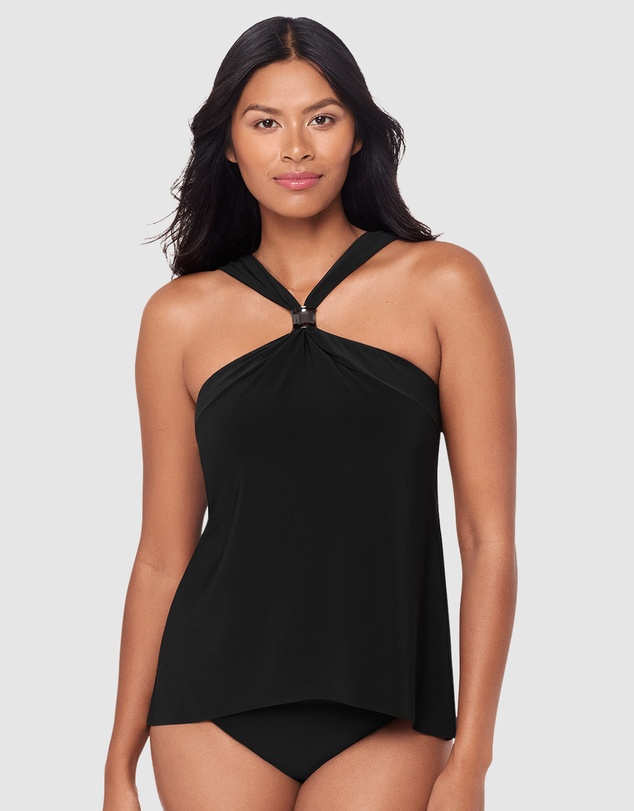 Magicsuit - Faye Floaty High Neck Hidden Underwire Tankini Top