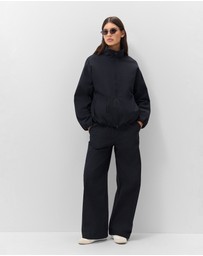 UNISON - Cotton Blend Bomber Jacket