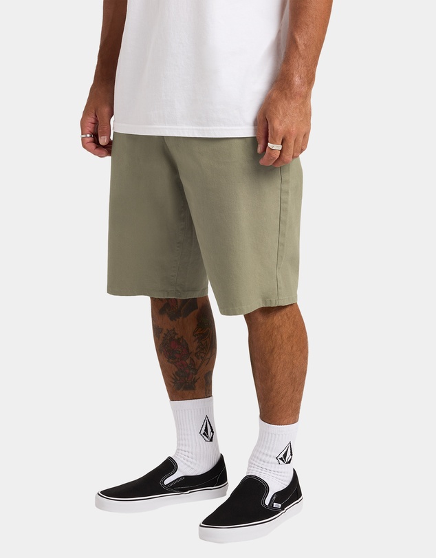 Volcom - Mens Modown Canvas 5 Pocket Walk Shorts