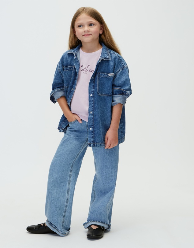 Calvin Klein Jeans - Girls Script Logo T-Shirt
