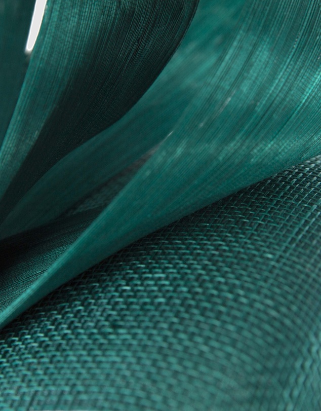 Max Alexander - Teal Pillbox Racing Fascinator