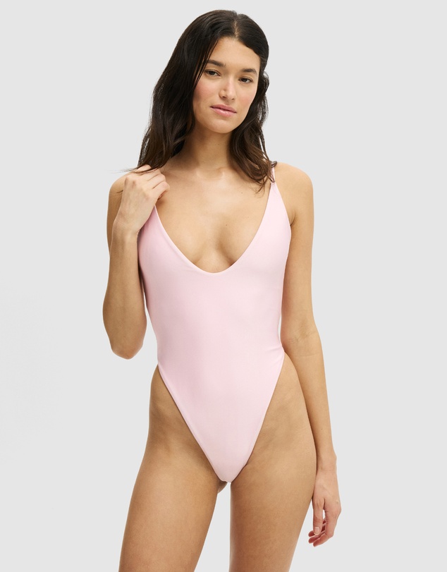 Cotton On Body - Tie Back Strapy One Piece Brazilian