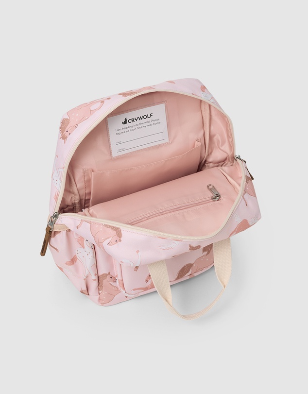 Crywolf - MINI BACKPACK Blush Ponies