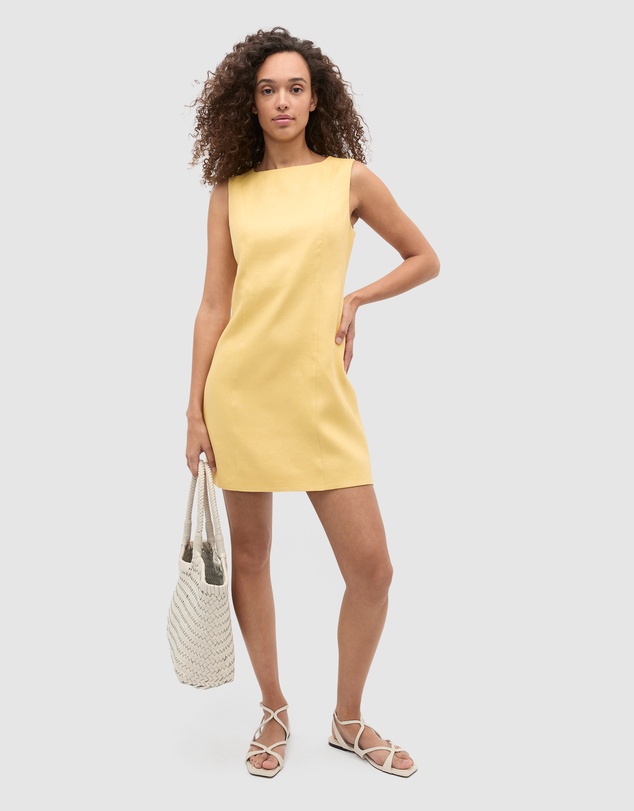 Seed Heritage - Linen Structured Shift Dress