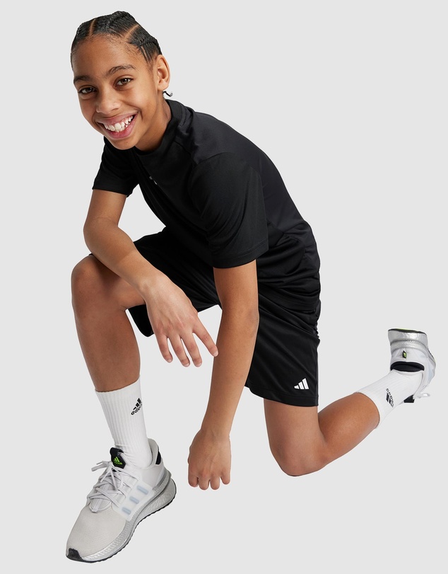 adidas Sportswear - Train Essentials Logo Regular Fit Shorts - Kids-Teens