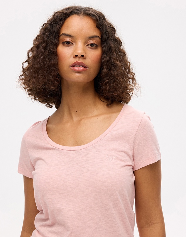 Superdry - Scoop Neck Slim Fit Tee