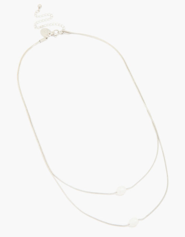 Lovisa - Waterproof Stainless Steel Pearl Layered Necklace
