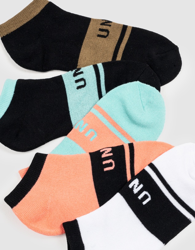 UNIT - Bamboo Socks 5 Pack - Equip No Show