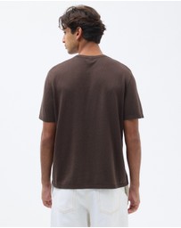 AERE - Cotton Cashmere Knit T-Shirt