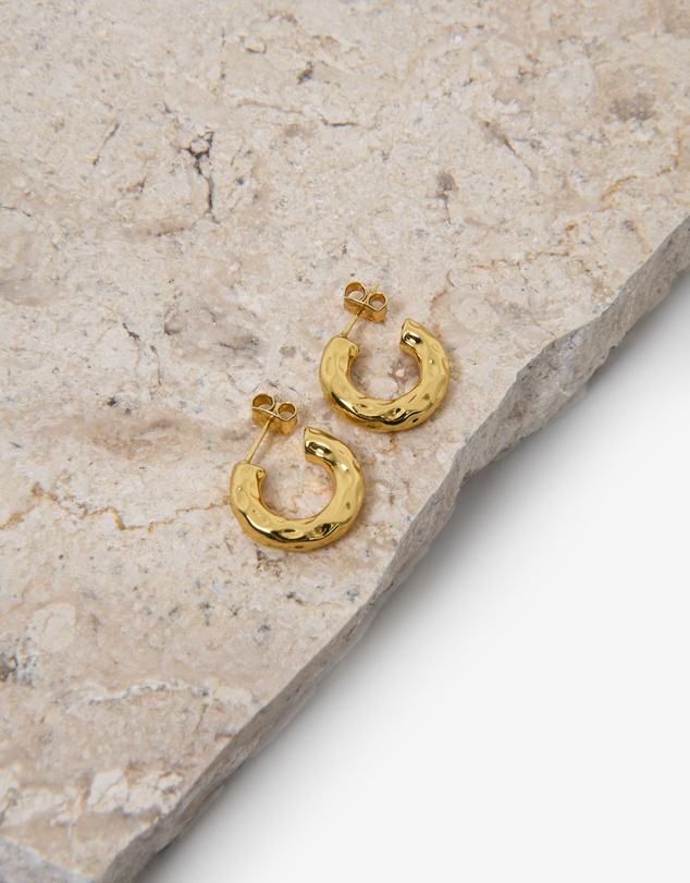 Forcast - Amaris Gold Hoop Earrings