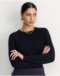 Sportscraft - Merino Wool Baby Cable Sweater