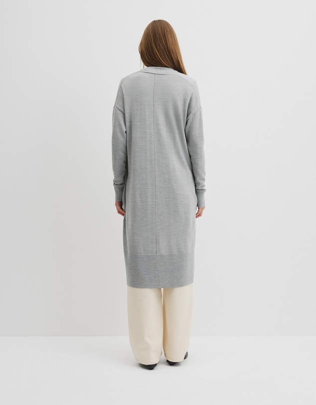 Country Road - Lightweight Merino Longline Cardigan