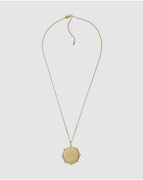 Fossil - Elliott Gold Tone Pendant