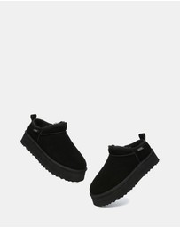 EVERAU - Australian Shepherd Ugg Nano Classic Platform Cow Suede Upper UGG Boots