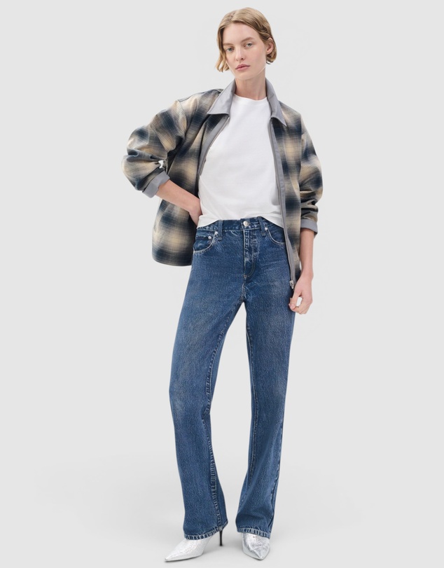 rag & bone - rb Miramar Terry Shea Full Length Jeans