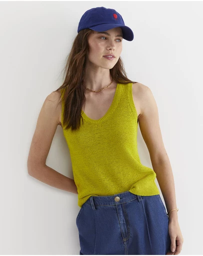 Sportscraft - Josie Tape Yarn Singlet