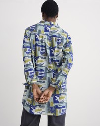 Seasalt - Seasalt Cornwall Green Wren Flutter Shirt