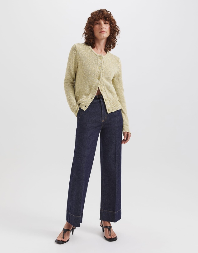 SABA - Edith Tape Yarn Cardigan