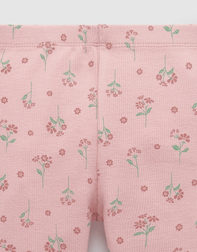 Purebaby - Thick Rib Leggings -Kids-Babies
