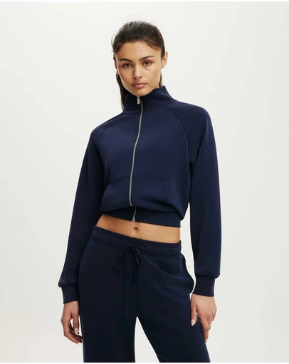 Cotton On Body Active - Ultimate Soft Funnel Neck Jacket