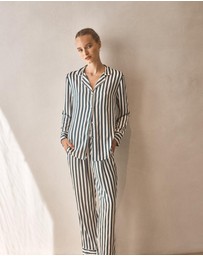 Gingerlilly - Imelda Stripe Satin Set