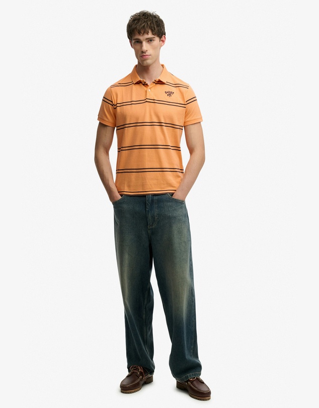Superdry - Vintage Stripe Jersey Polo