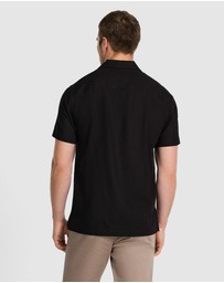 Tarocash - Kota Embroidered Linen Shirt