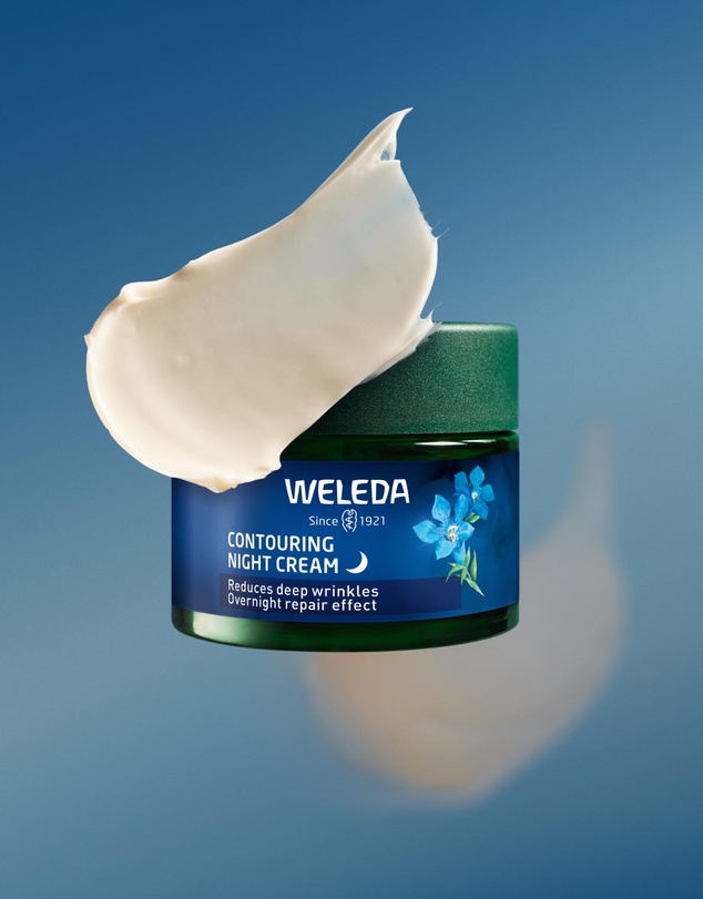 Weleda - Contouring Night Cream - Blue Gentian & Edelweiss, 40ml