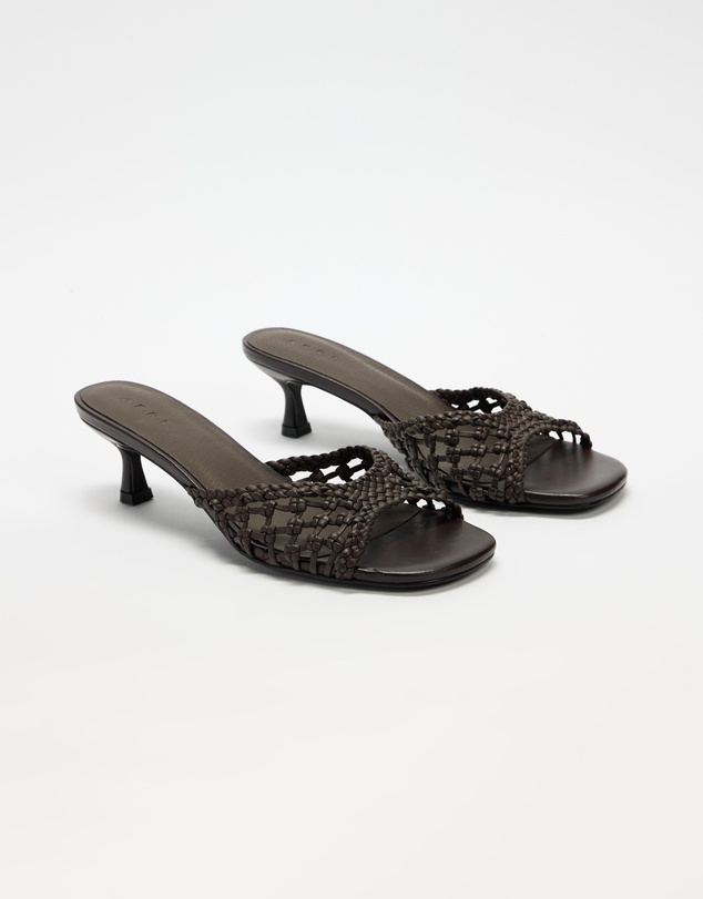 AERE - Open Toe Mules