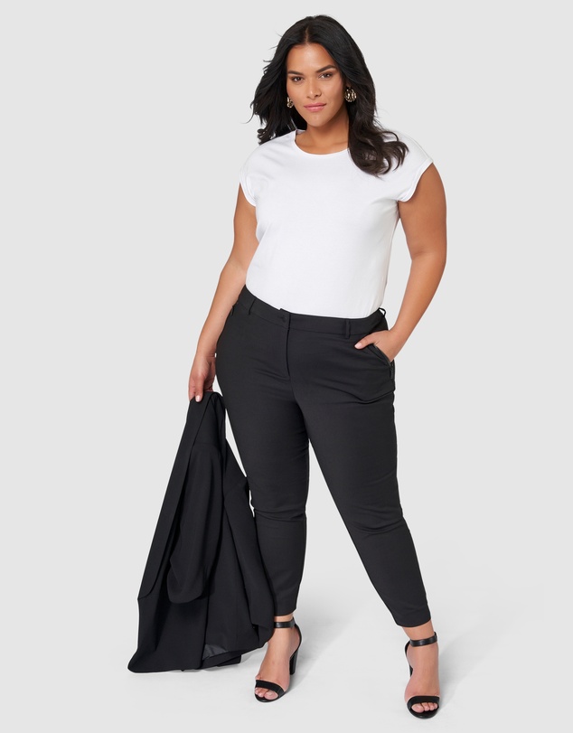Something 4 Olivia - Pascale Zip Detail Pants