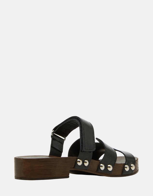 Steve Madden - Canal Black Patent Sandals