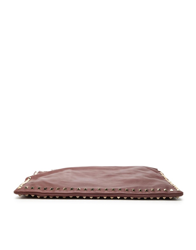 Pre-Loved by Azura Reborn - Pre-Loved Large Leather Rockstud Clutch
