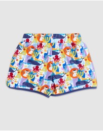 Tyoub - Tyoub Mid-Length Swim Trunks Animal Spirit