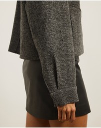 Atmos&Here - Iris Wool Blend Bomber